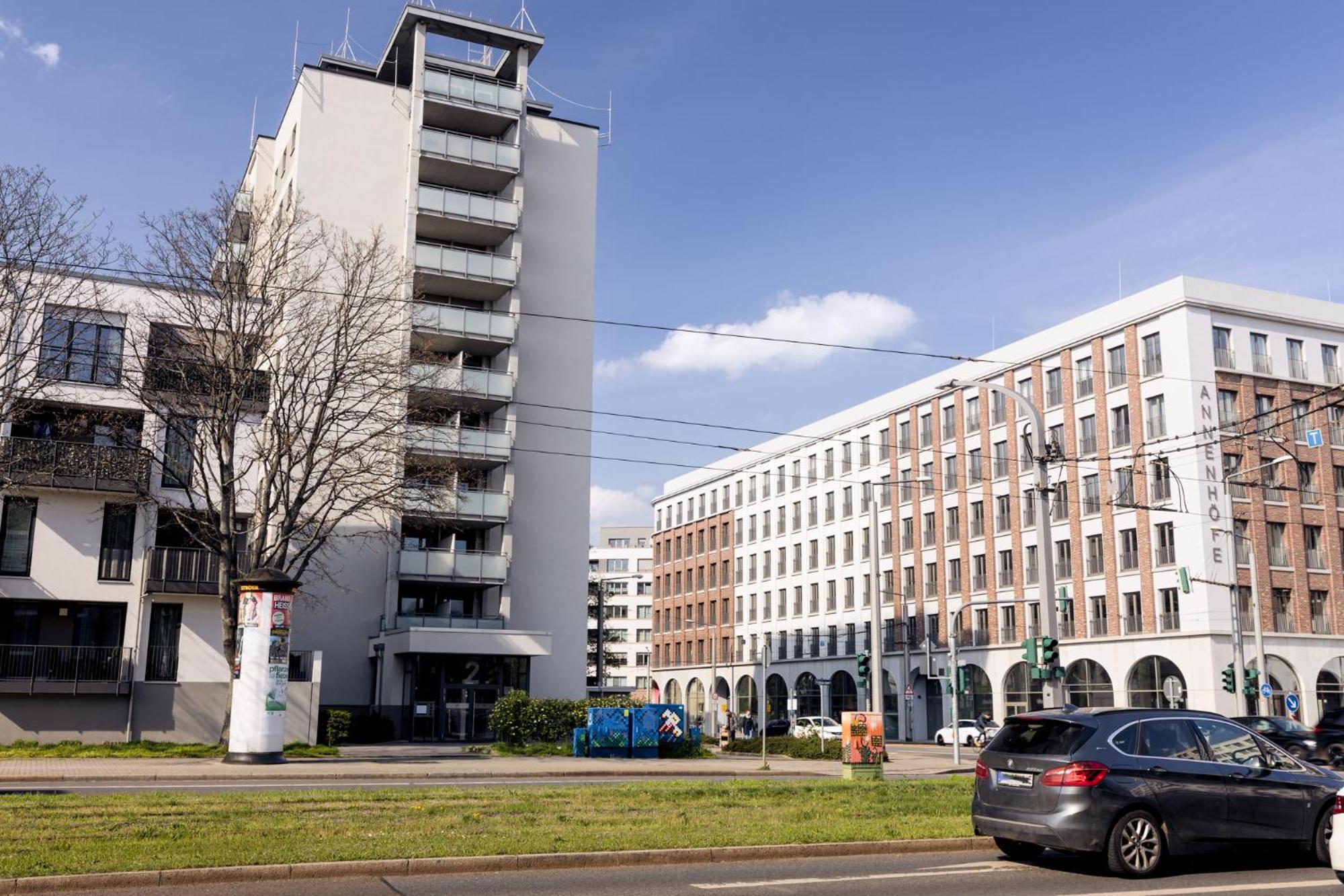 Pineapple Apartments Studio-Apartment Am Zwinger Dresden Buitenkant foto