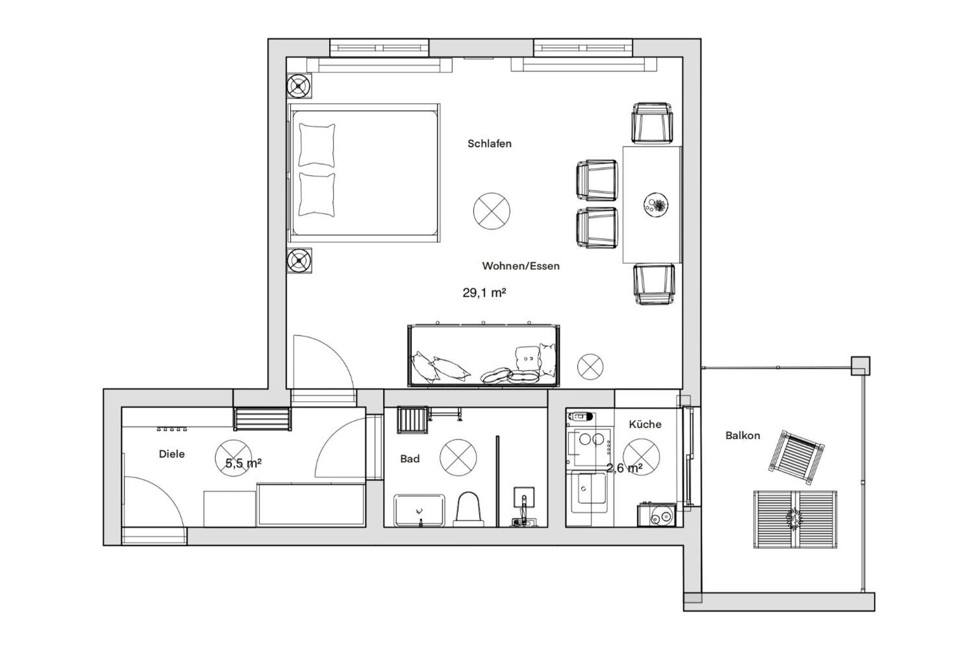 Pineapple Apartments Studio-Apartment Am Zwinger Dresden Buitenkant foto